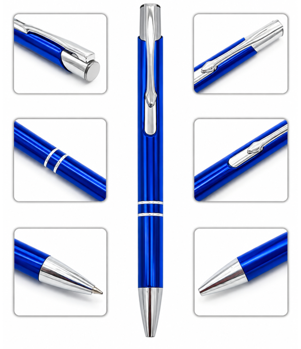 A Personalized Blue Metal Ballpoint Pen with Custom Name/Logo Engraving, Customized For Men And Women | Doctor Birthday| Weddings | Corporate gift| Employee Gifting A Personalized Blue Metal Ballpoint Pen with Custom Name/Logo Engraving, Customized For Men And Women | Doctor Birthday| Weddings | Corporate gift| Employee Gifting