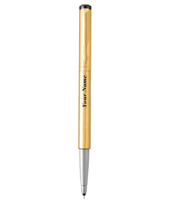 PARKER VECTOR GOLD ROLLER BALL PEN WITH GOLD TRIM PARKER VECTOR GOLD ROLLER BALL PEN WITH GOLD TRIM