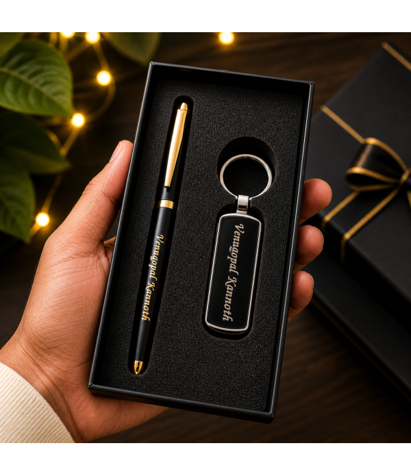 Best Luxury Pen and Keychain Gift Set, B...