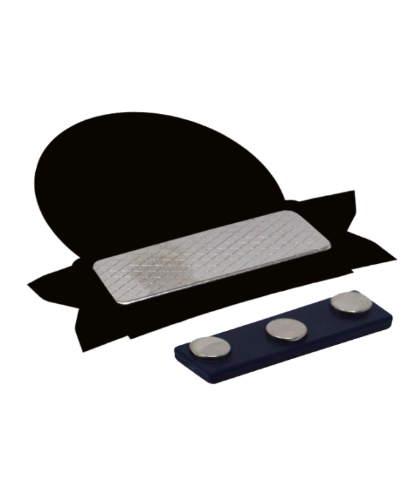 A Logo Cut-to-Shape Name Badge, Pin or Magnet, Gold, Silver, Rose Gold, Personalised for Corporate, Business, School