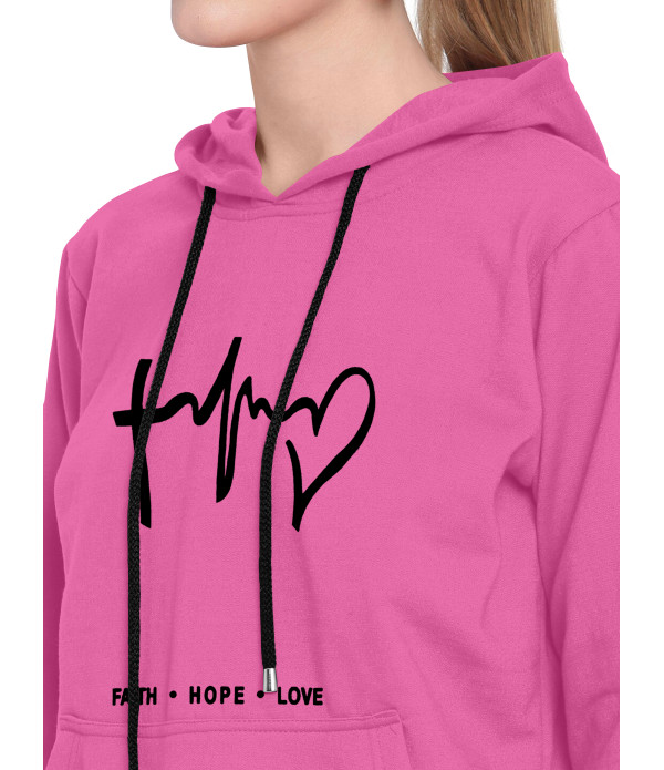 WOMEN'S Trendy Latest Girl's Pink Hoodies T-shirt design top under 500
