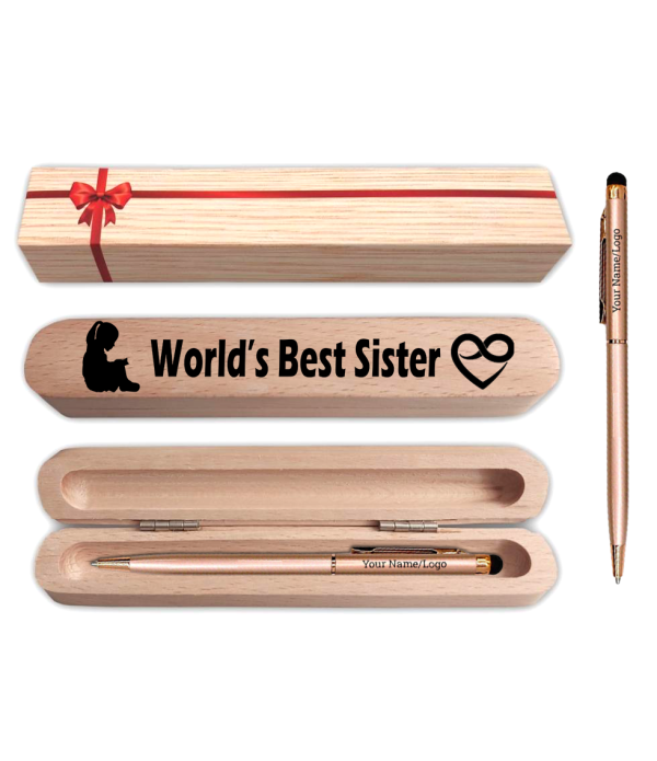 Personalized Rose Gold Ballpoint Pen wit...