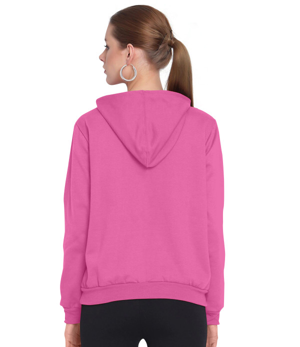 WOMEN'S Trendy Latest Girl's Pink Hoodies T-shirt design top under 500