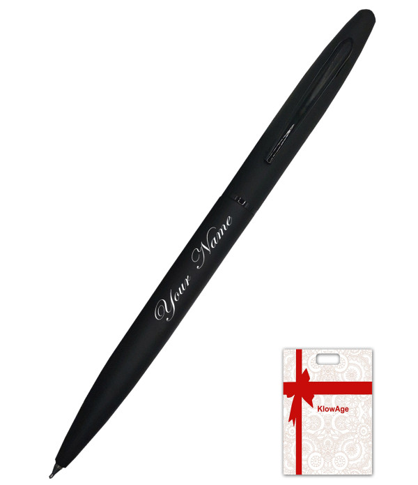 Best Personalized KlowAge Notebook Gift Set with Saint Ball Pen and Metal calendar keychain with name on pen & Diary