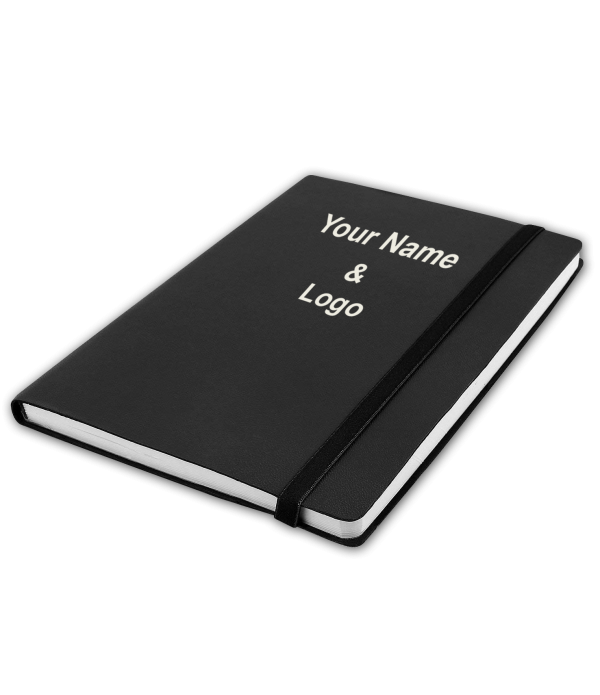 Best Personalized Black diary and Pen Gift Set with Custom Name Engraving, Professional Business Diary with Matching Ballpoint Pen