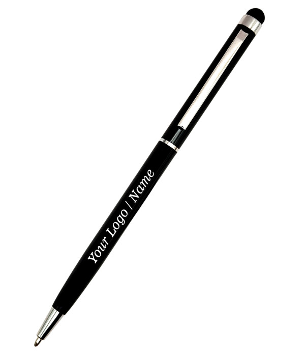 A Customized Signature Pen For Gifting Engraved Your Name On Pen Slim And Light Weight | Personalised Stick Ballpoint Pens with Gift Box | Blue Ink | Corporate Gift for Office, Men & Women | Premium Pen