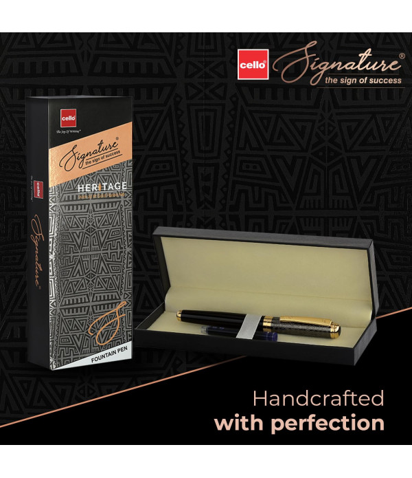 Signature Cello Herirage Fountain Pen