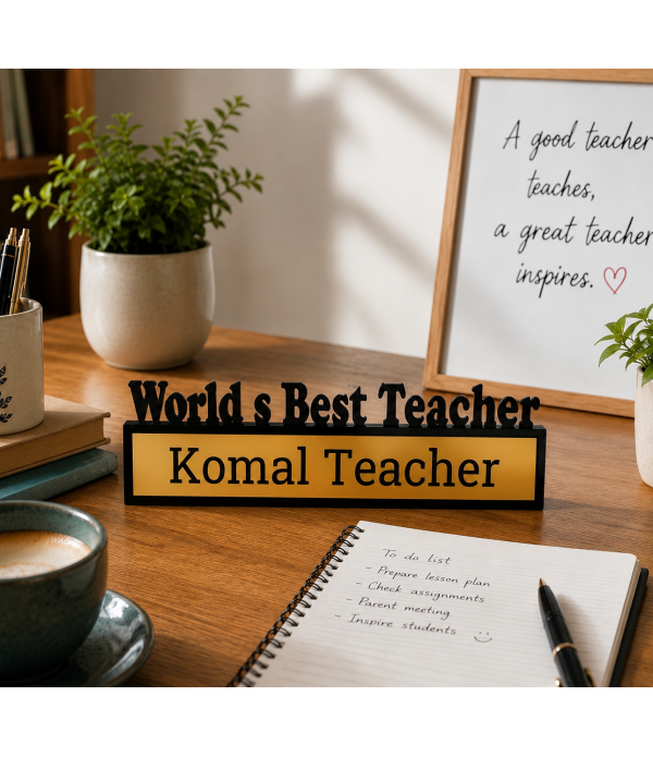 KlowAge Customised Wooden Teacher  Desk ...