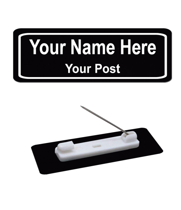 Custom Acrylic Engraved Name Tag Badges...