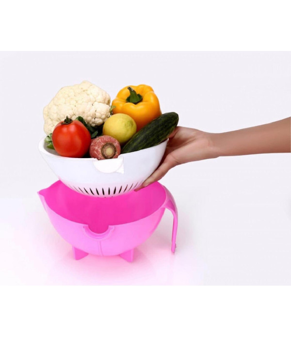 HANDLE DOUBLE LAYER BOWL