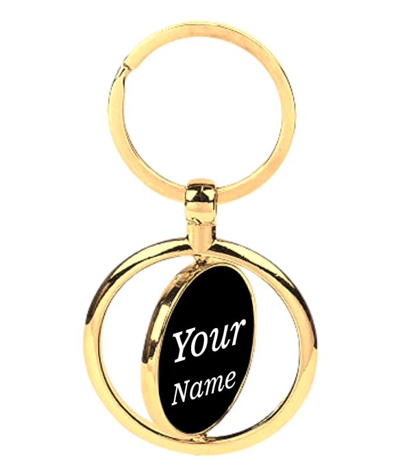 Best Personalized Gold Pen and  Keychain with Gift box.| Blue Ink | Corporate Gift For Office, Men & Women | Premium Pen