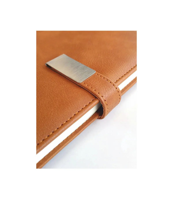 Brown Personalized Diary With Name on Diary | Best Gift For Men & Women | Corporate Gift Set | Useful Gift Set For Personal & Office Use |Customized Diary