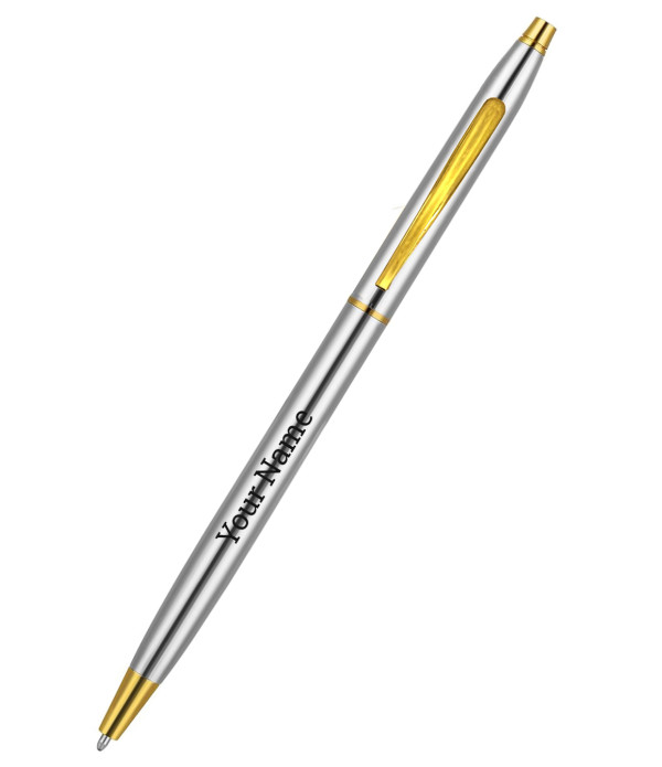 A Personalized Slim Metal Ballpoint Pen,...