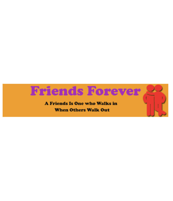 Wooden Best Friends Forever Pen Gift Box 