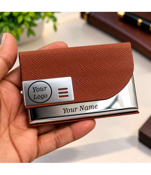 Best  Personalised Pen and Card Holder Set with Name and Logo