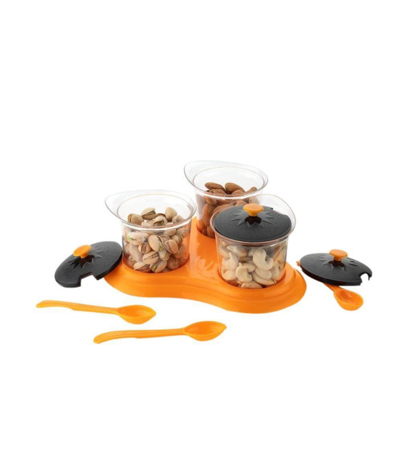 3 PC DINING SPICE RACK