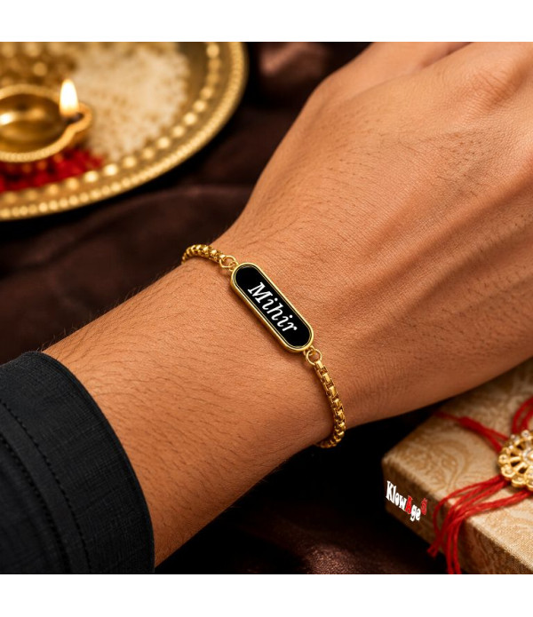 Personalised Name Rakhi For Brother with his Name