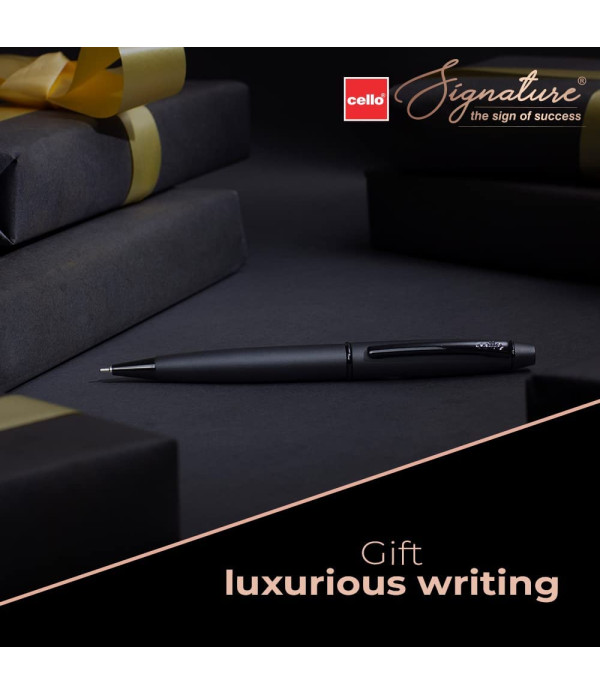 Signature Cello Carbon Ball Pen