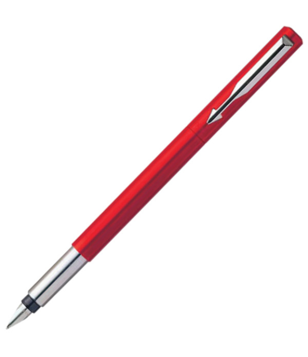 PARKER VECTOR STANDARD RED FOUNTAIN PEN ...