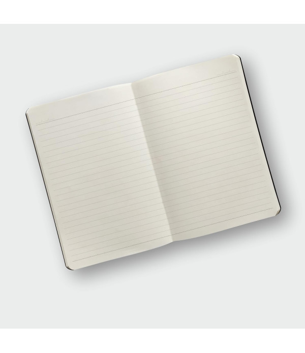 Personalized White Diary With Custom Name and Logo, Hardcover Notebook with Elastic Band Closure | Best Gift For Men & Women | Corporate Gift Set | Useful Gift Set For Personal & Office Use |Customized Diary