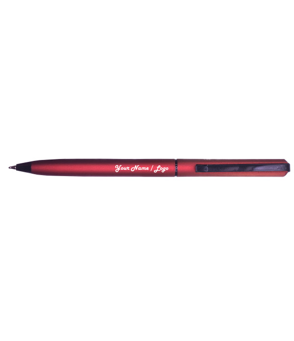 Love you Saint Maroon Slim Ball Pen with I Love You Gift Box and Bag .Excellent Gift | valentine day Best Gift | Premium Pen | Lover Best Gifting