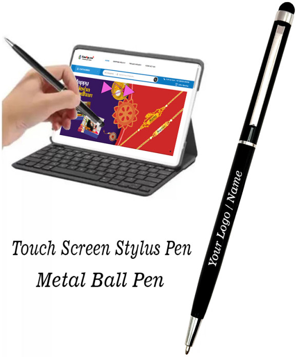 A Customized Signature Pen For Gifting Engraved Your Name On Pen Slim And Light Weight | Personalised Stick Ballpoint Pens with Gift Box | Blue Ink | Corporate Gift for Office, Men & Women | Premium Pen