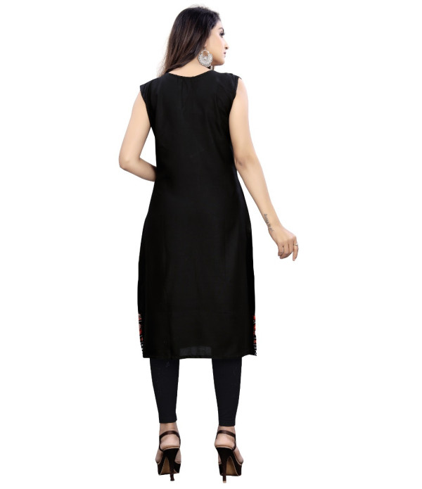 WOMEN'S KURTI BLACK