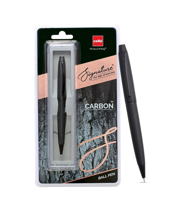 Signature Cello Carbon Ball Pen