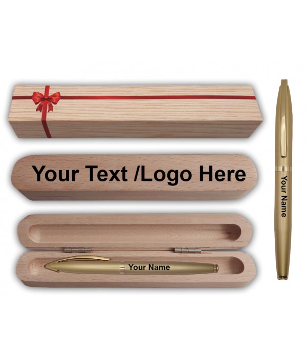 KlowAge Saint Gold Ball Pen With Name On...