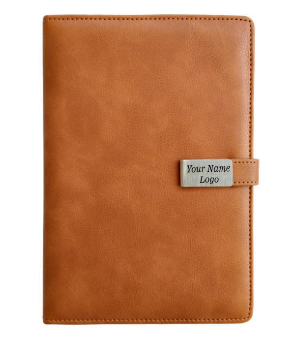Brown Personalized Diary With Name on Di...