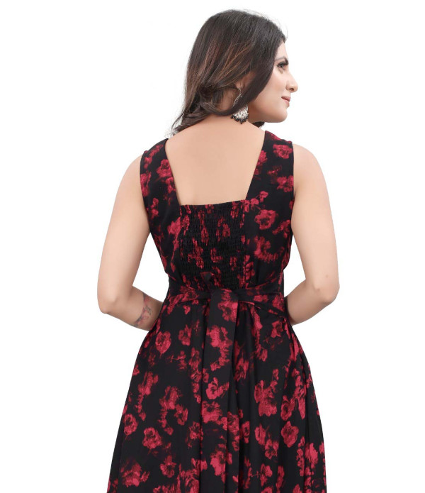 WOMEN'S Black Maxi Gown