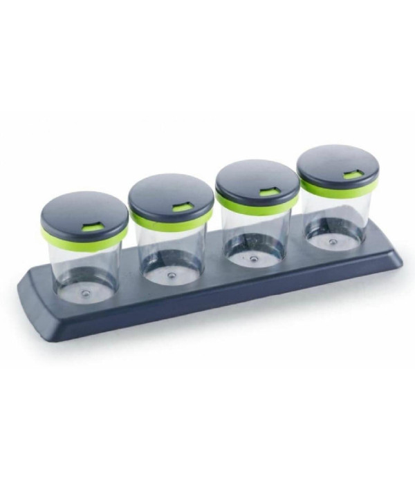 KITCHEN STYLE SPICE RACK SET OF 4