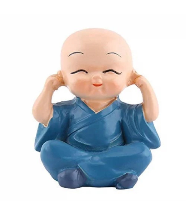 SET OF 4 BUDDHA MONK