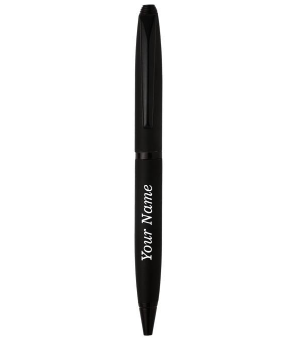  A  You Name Premium Black Ballpoint Pen with Protective Storage Case, Customizable, Classic Style I Comfortable to Hold & Write I Gift for Men & Women Birthday Corporate Gifting. Excellent Gift | Birthday Gifting|Name on Pen | customized gifts 