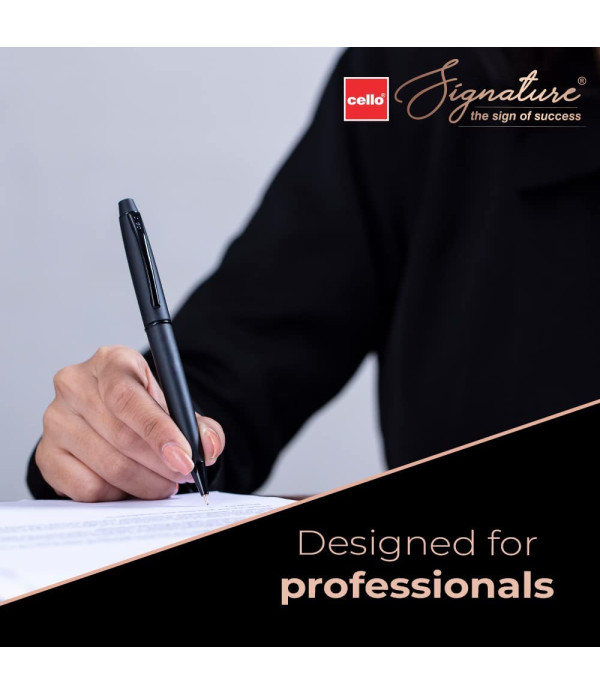 Signature Cello Carbon Ball Pen