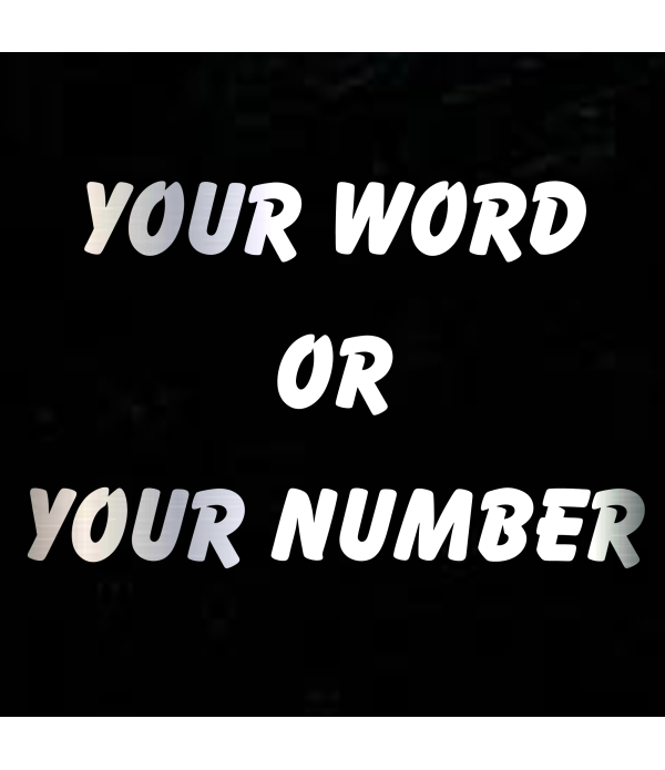 A KlowAge®  Customised Golden Acrylic Letters & Numbers – Personalized Text Cutout Alphabets for Name Plates, Wall Décor, Art & Craft – Premium A KlowAge®  Customised Golden Acrylic Letters & Numbers – Personalized Text Cutout Alphabets for Name Plates, Wall Décor, Art & Craft – Premium