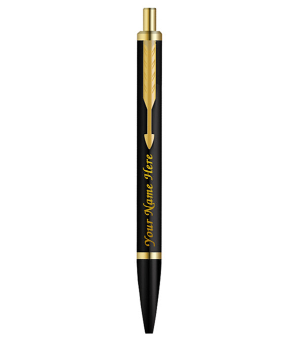 Parker Latitude Matte Black Gold Trim Ball Pen | Blue Ink | Black Body Color | Sleek and Streamlined Design with a Refined Finish Parker Latitude Matte Black Gold Trim Ball Pen | Blue Ink | Black Body Color | Sleek and Streamlined Design with a Refined Finish