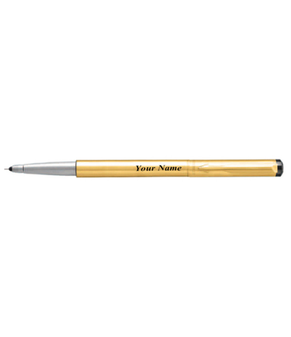 PARKER VECTOR GOLD ROLLER BALL PEN WITH GOLD TRIM PARKER VECTOR GOLD ROLLER BALL PEN WITH GOLD TRIM