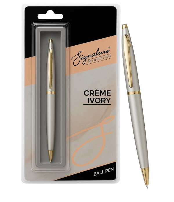 Signature Cello Crème Ivory Ball Pen