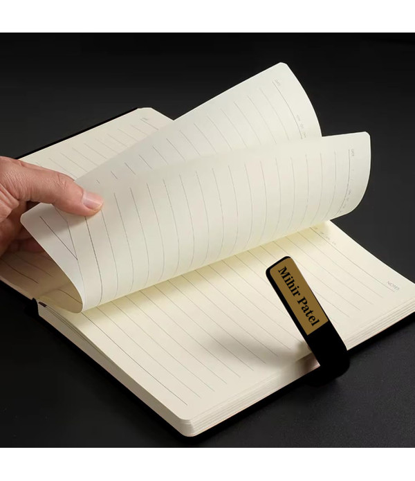 Personalized Black Diary With Name on Diary | Best Gift For Men & Women | Corporate Gift Set | Useful Gift Set For Personal & Office Use |Customized Diary