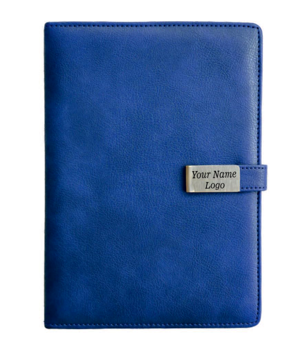 Dark Blue Personalized Diary With Name o...
